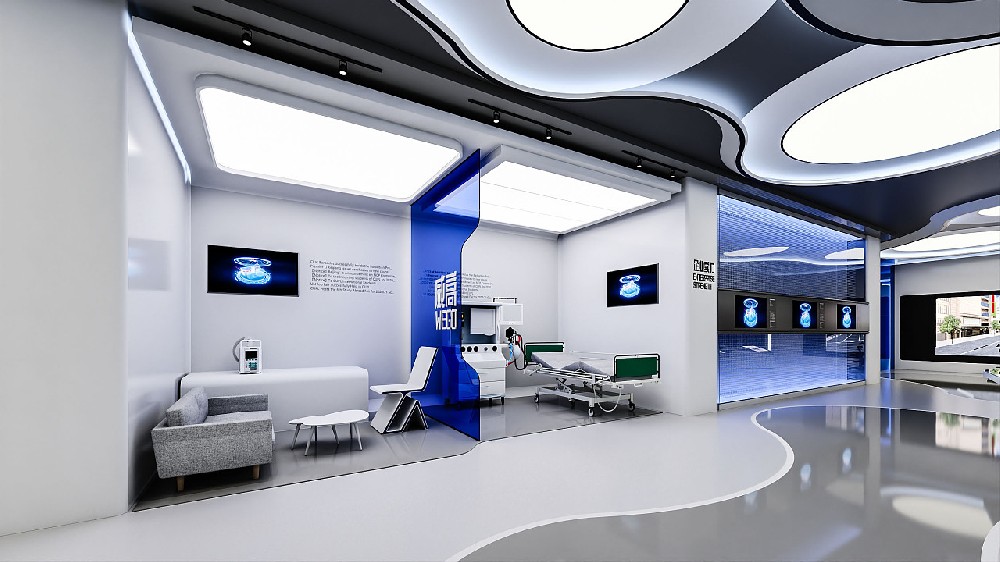 医疗器械企业展』厅设计案例